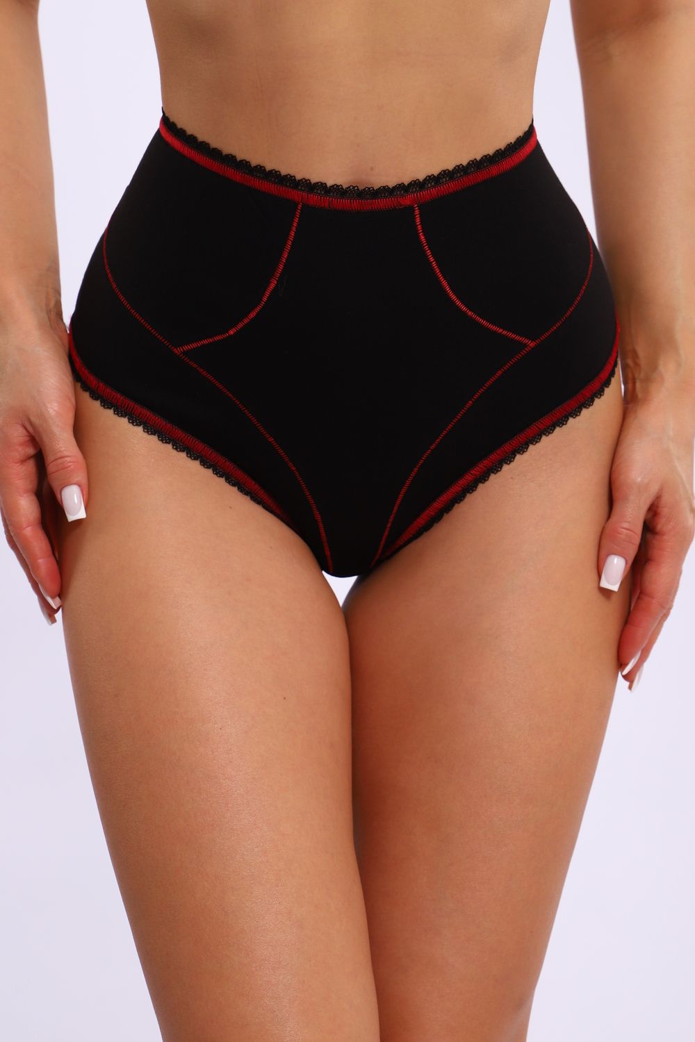 Трусы слипы женские 74371 - черный