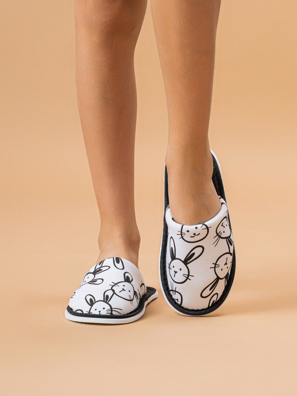 Тапочки домашние С-6ДМ(мл)-МР/ - зайцы