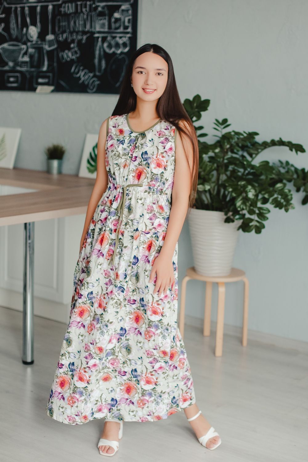 Платье женское летнее СЖ-1 - белый