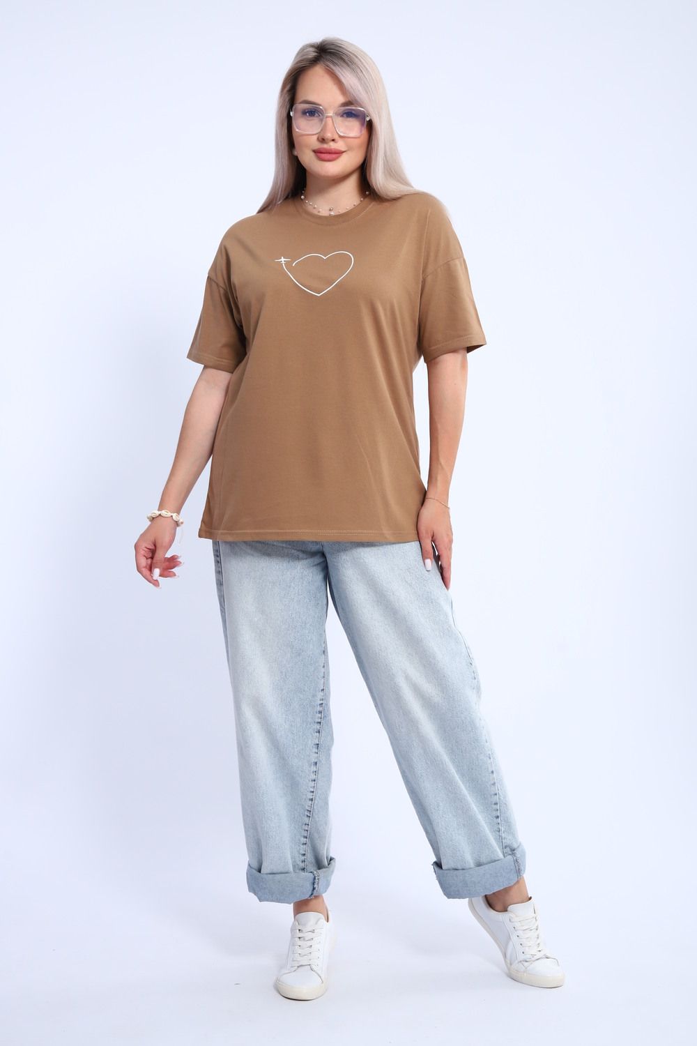 Футболка женская ФЖ0062А - горчичный