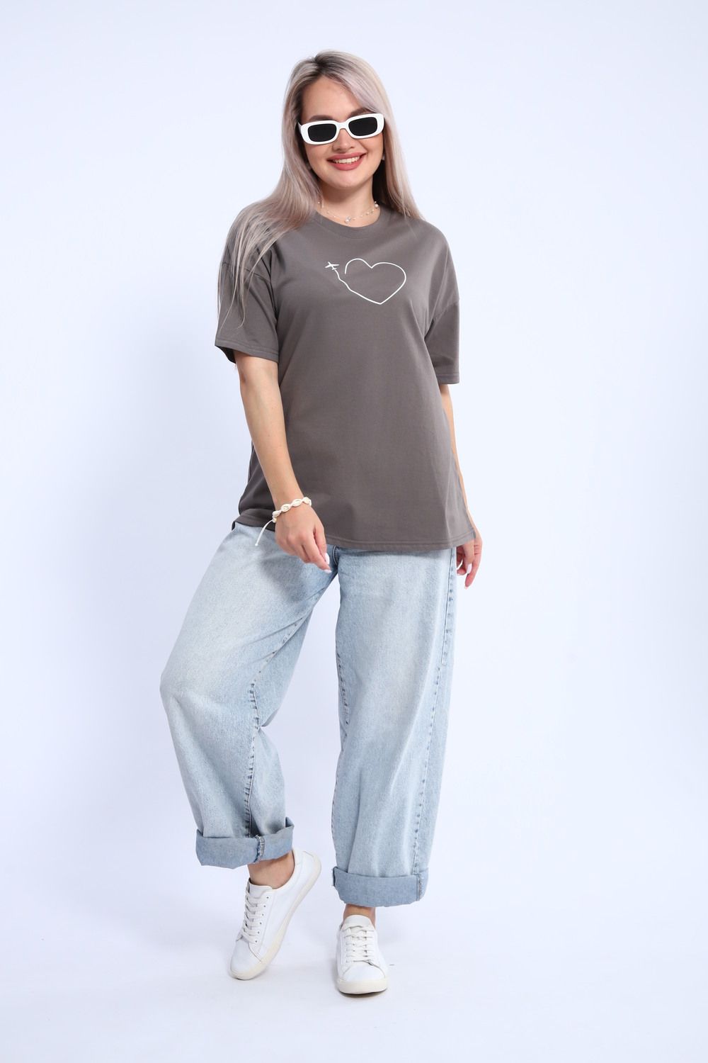 Футболка женская ФЖ0062А - серый