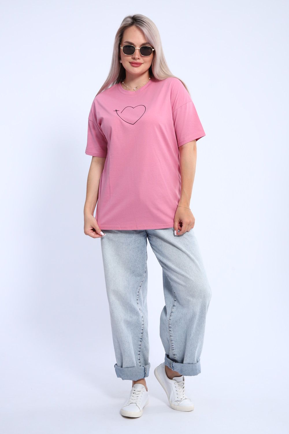 Футболка женская ФЖ0062А - лиловый