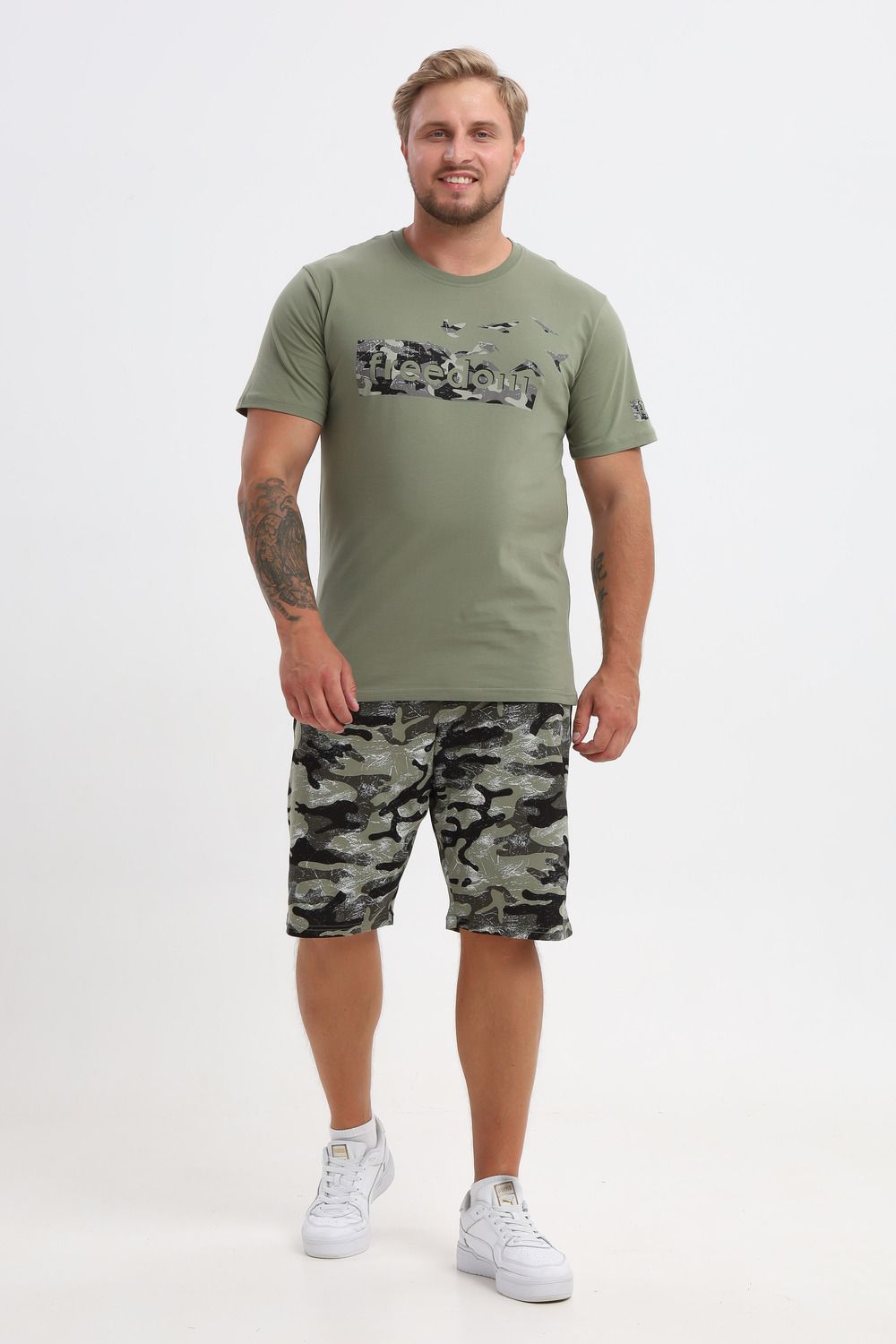 Костюм мужской 056 - хаки