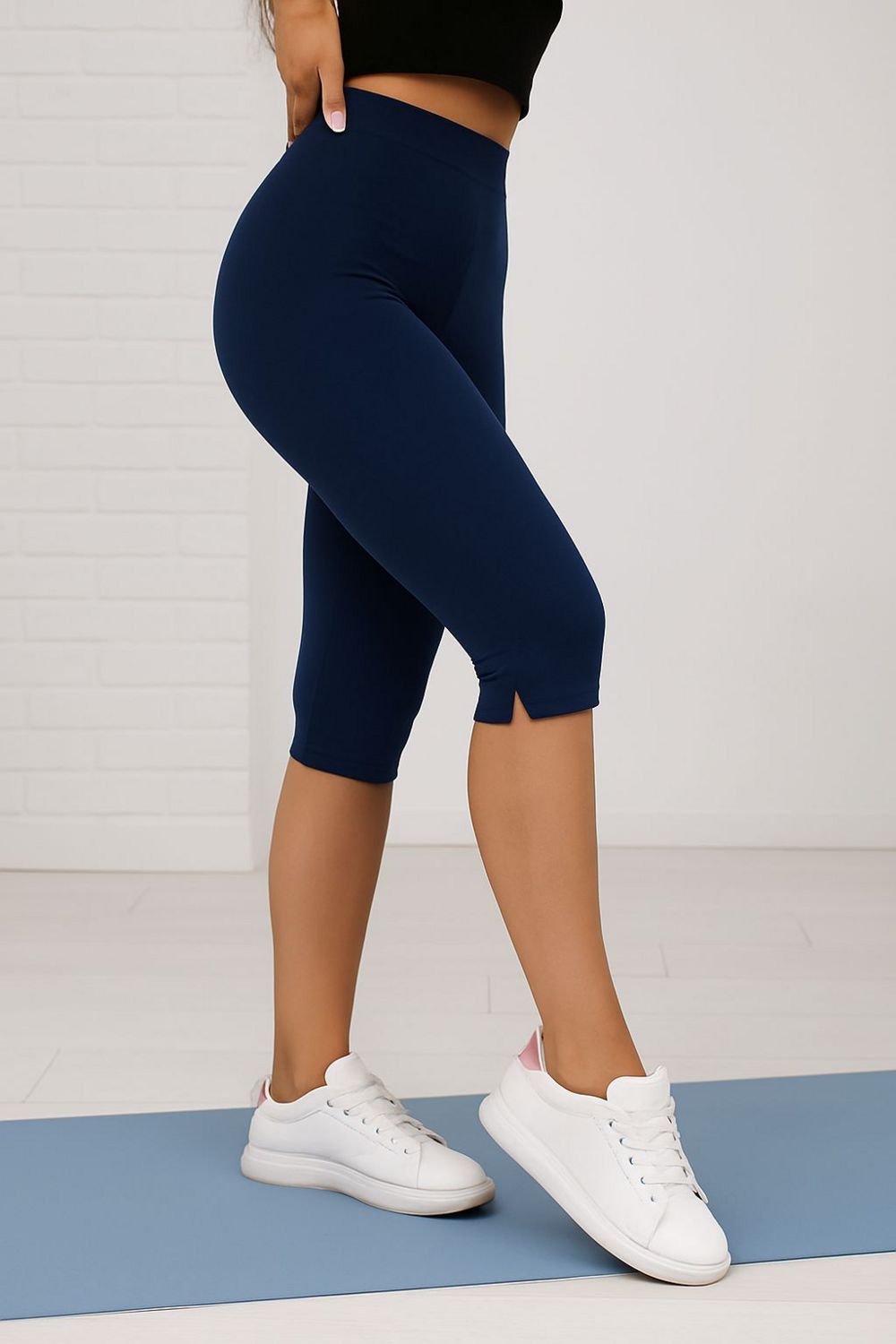 Бриджи женские Бр-001 - темно-синий