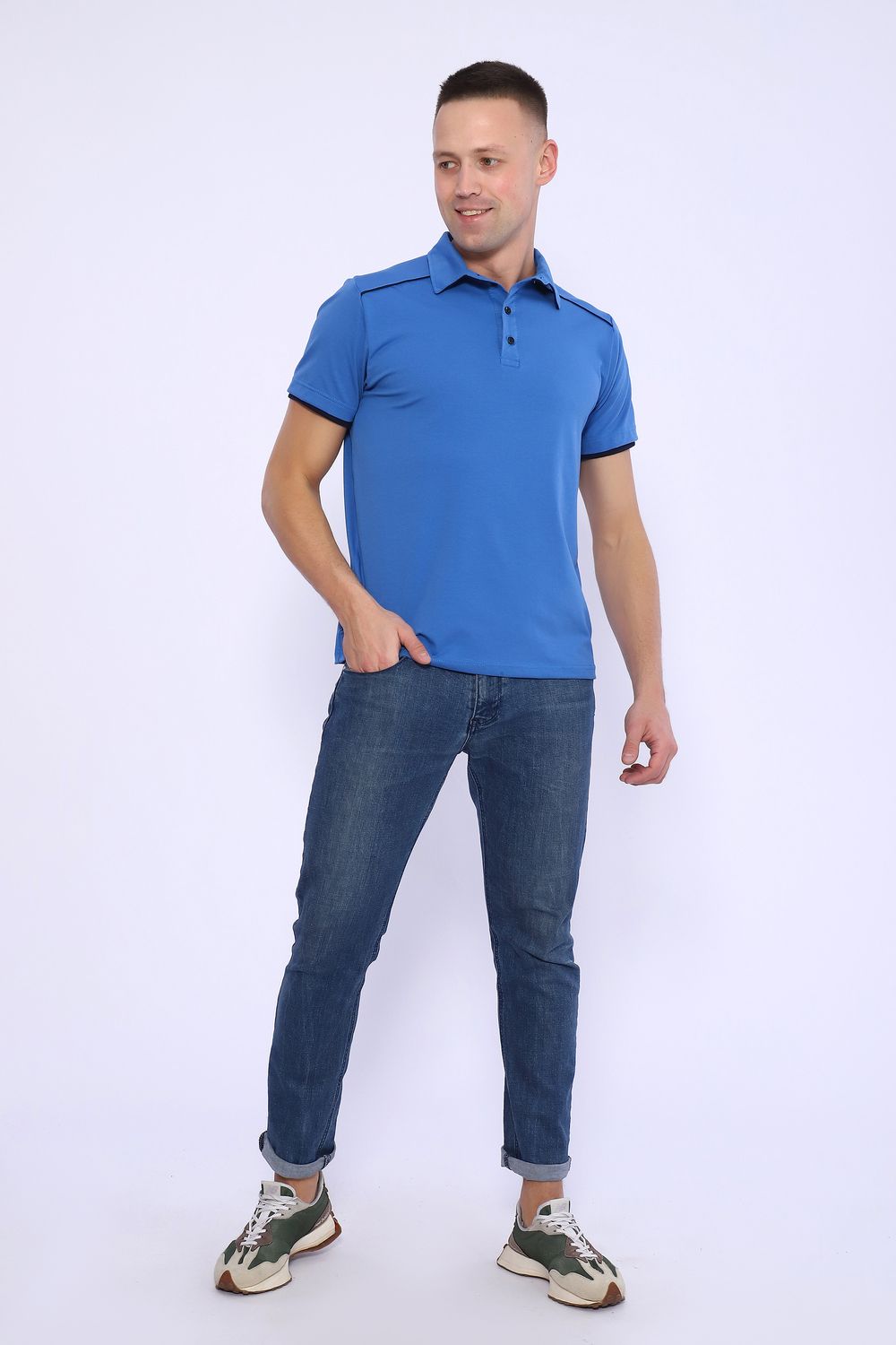 Поло 30 - синий