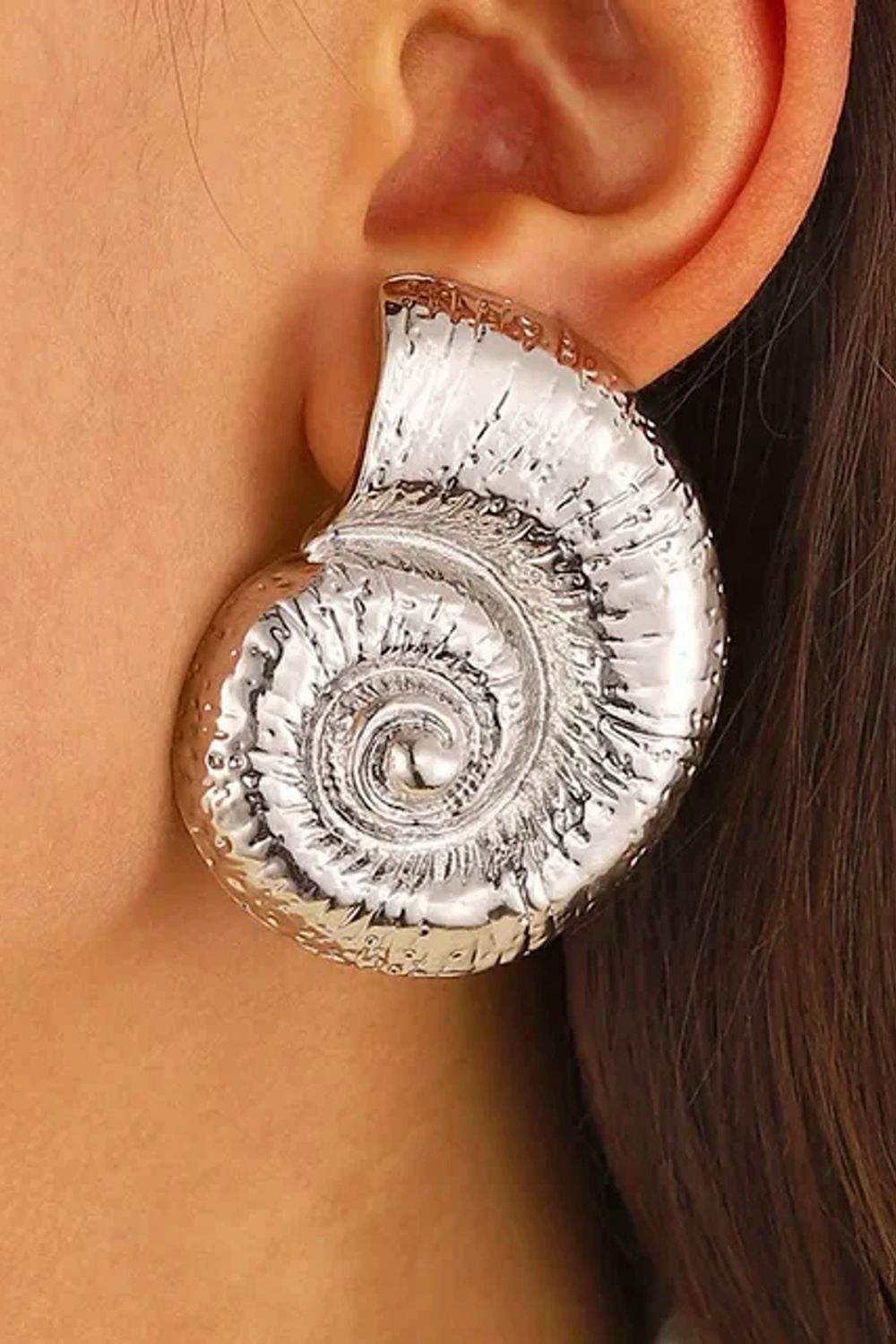 Серьги "Морская симфония" + Подарок - серебро