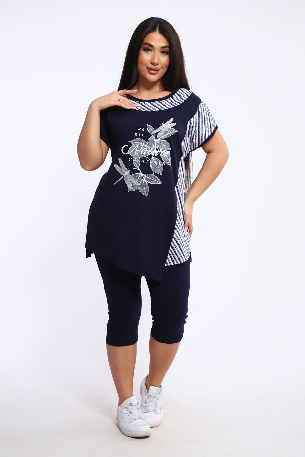 Костюм женский КБЖЖ0020Б2 - синий