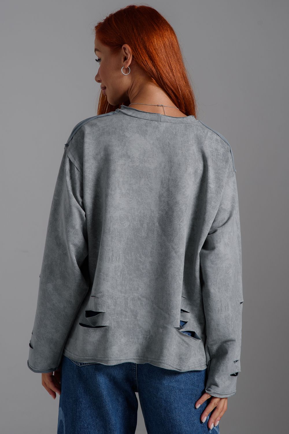 67172 толстовка женская - винтаж бордо