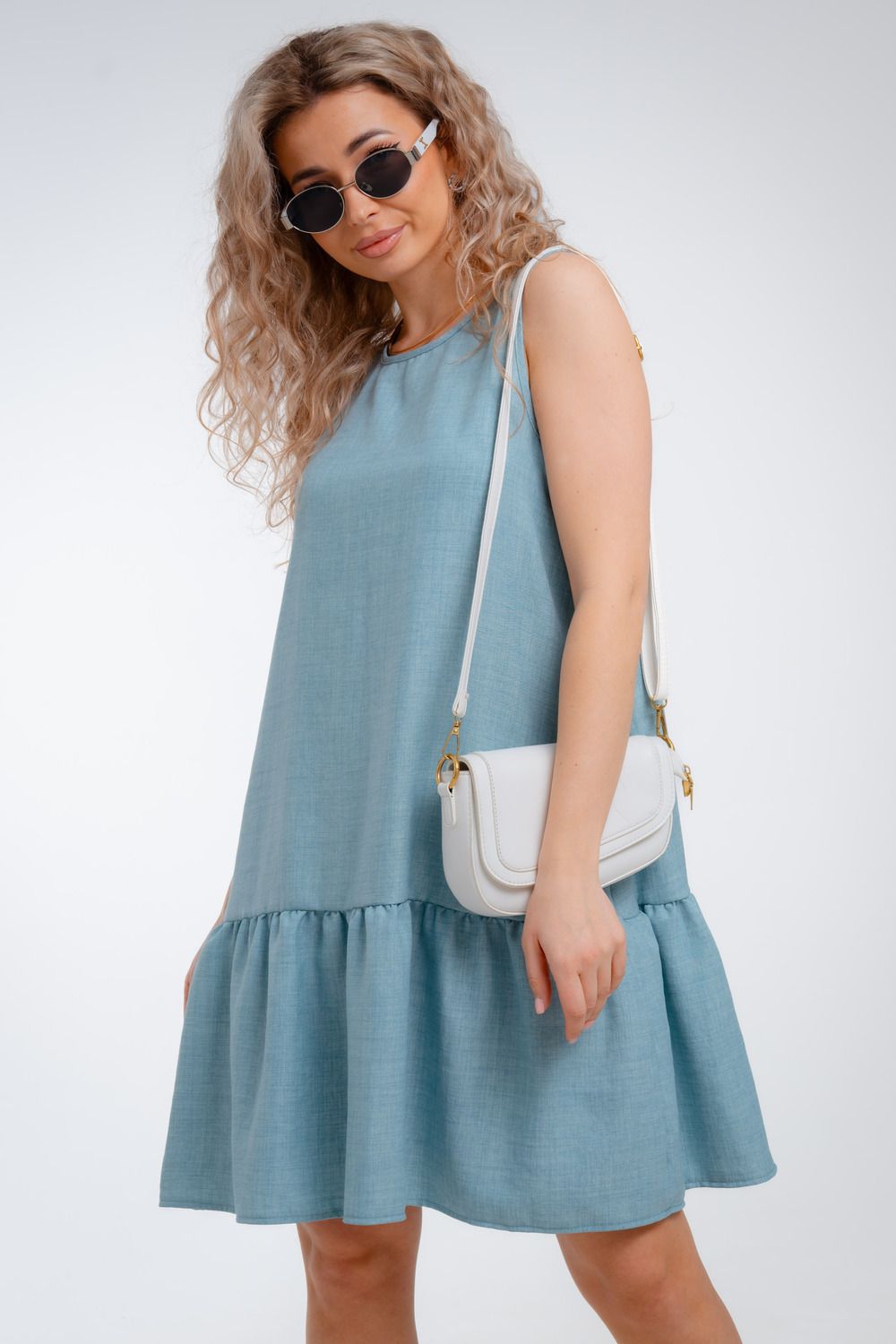 Сарафан 003 женский - ментоловый