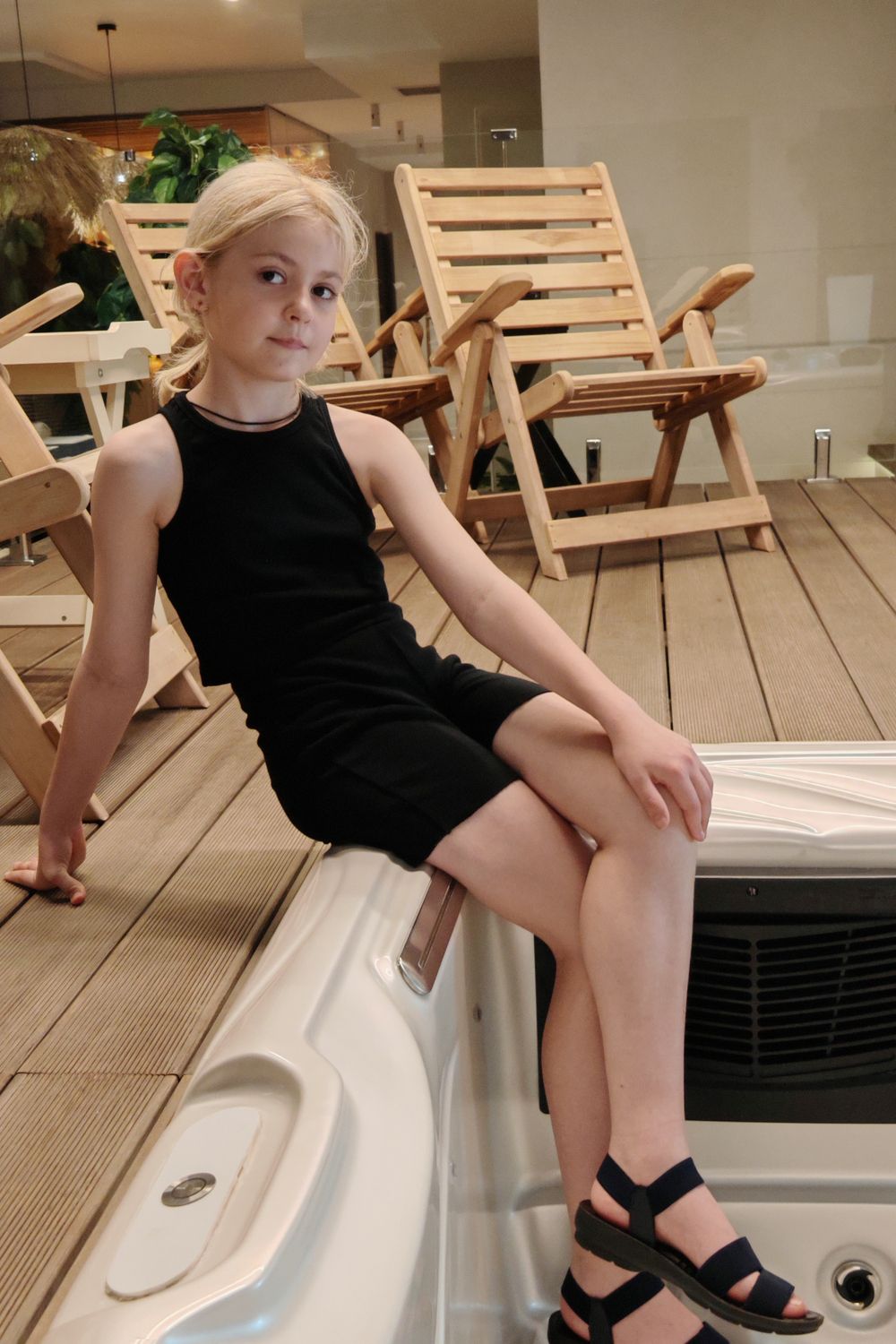 83906 топ-майка - черный