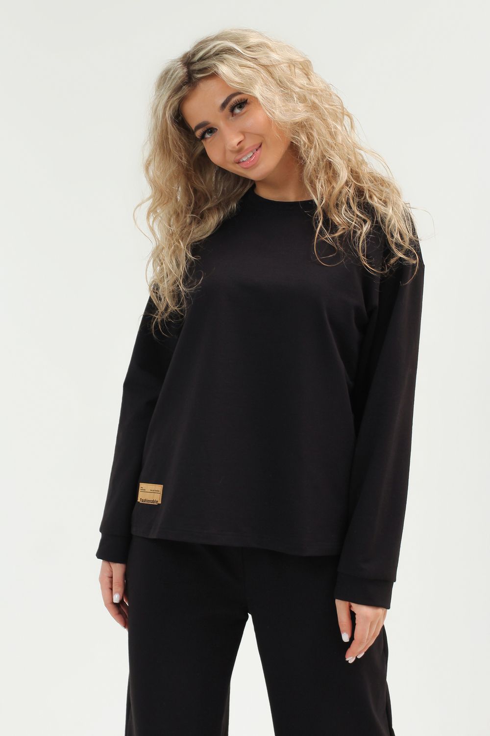 Костюм женский Восторг - черный