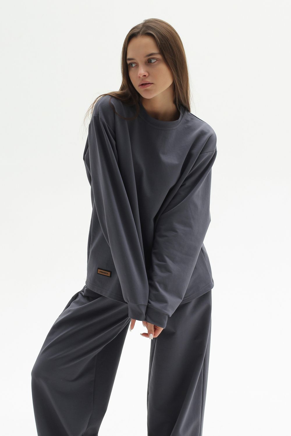 Костюм женский Восторг - Серый/графит