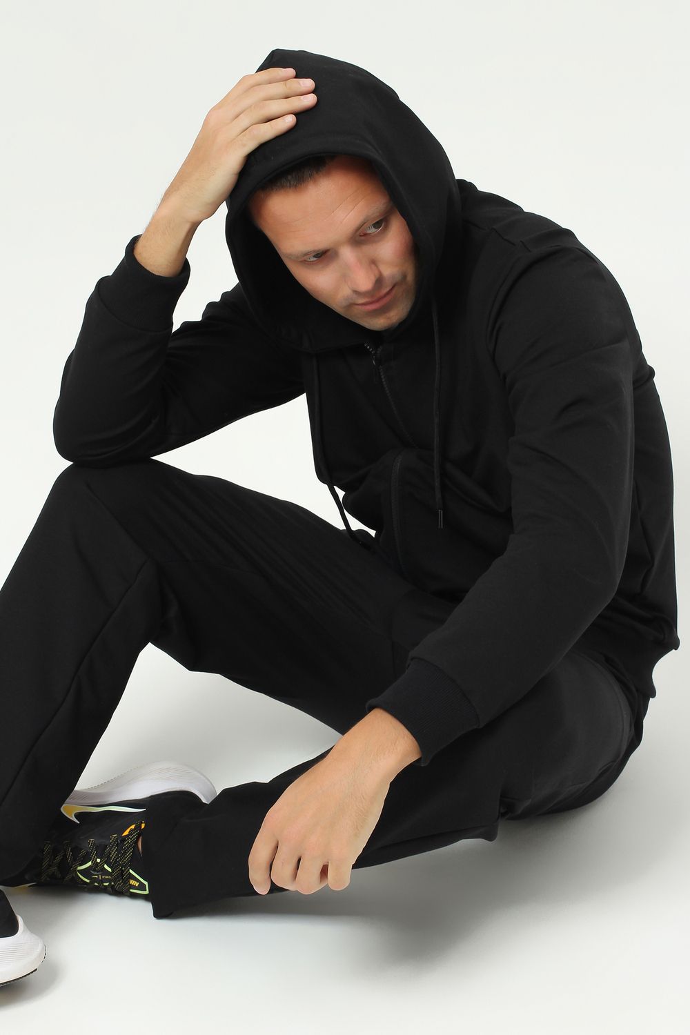 Ритм костюм мужской - черный