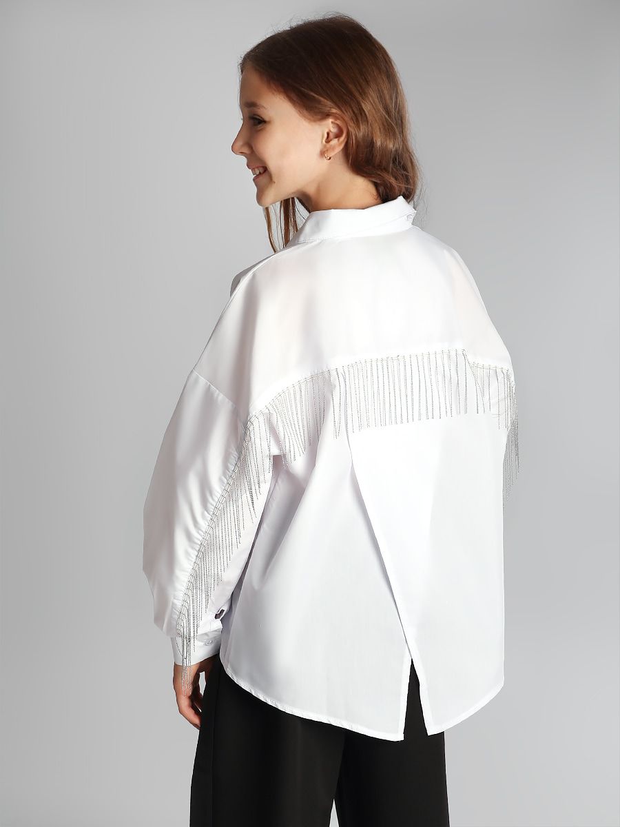 Блузка для девочки Соль&Перец SP1018 - белый