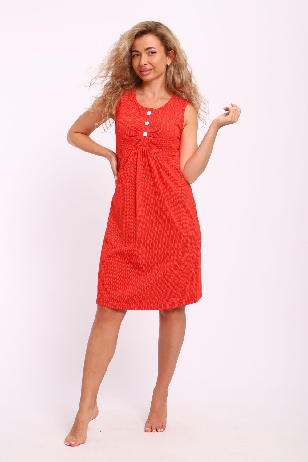 Сорочка 15230 - красный