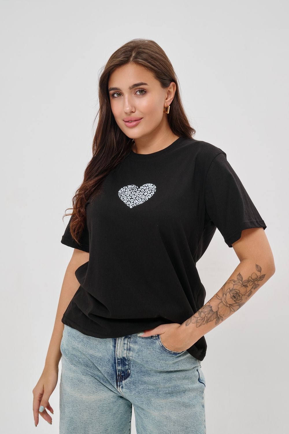 Футболка женская 88535 - черный