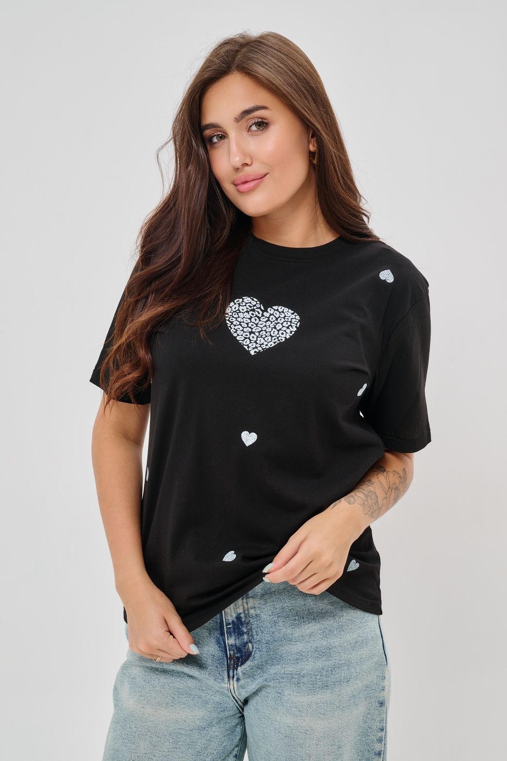 Футболка женская 88534 - черный