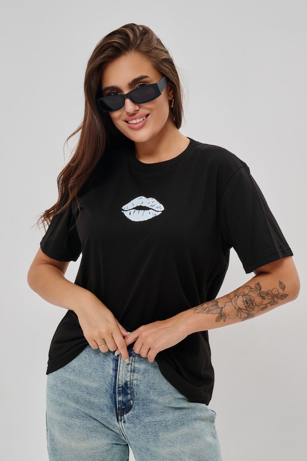 Футболка женская 88531 - черный