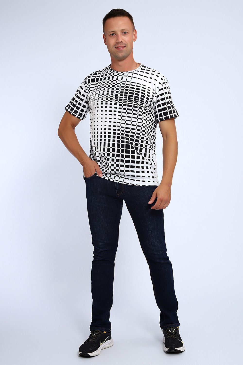 Футболка мужская 24283 - белый