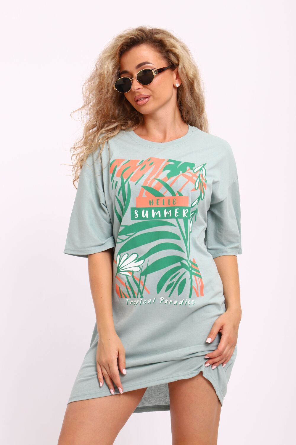 Туника женская 20519 - светло-зеленый