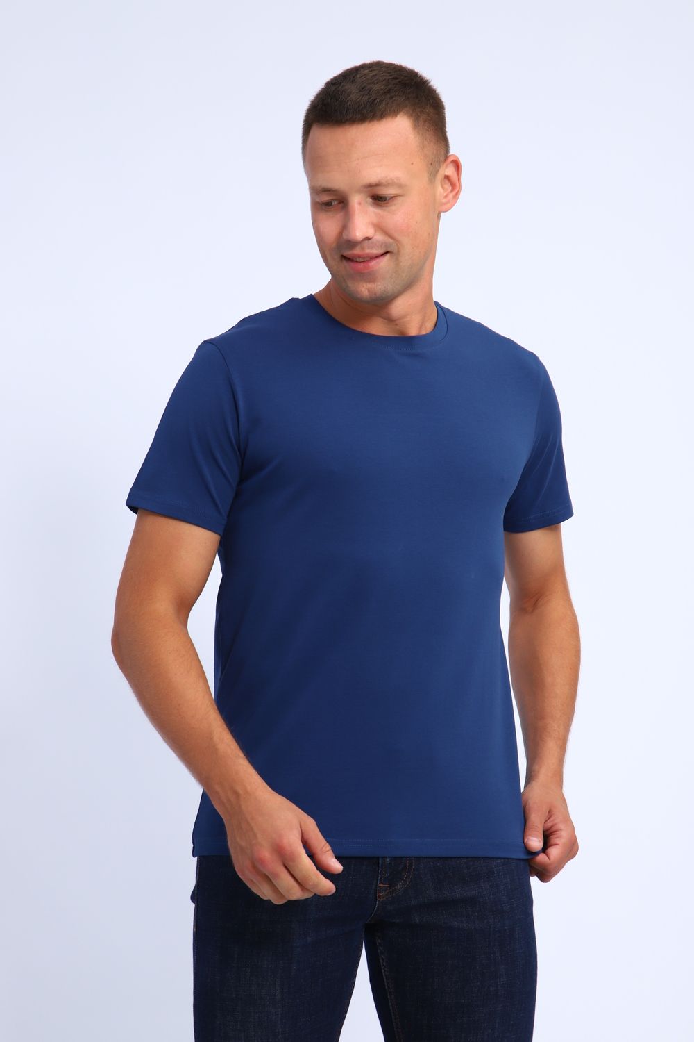 Футболка 019 - индиго