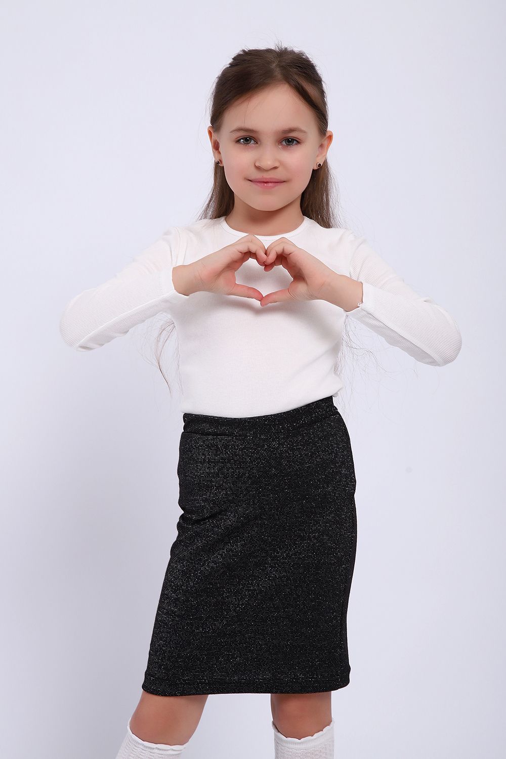 Юбка детская 80043 - черный