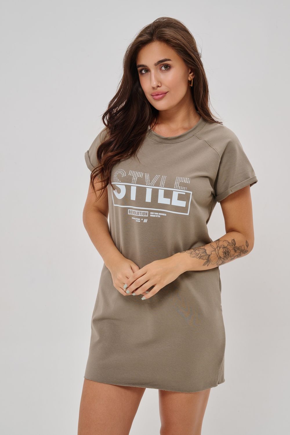 Туника женская 88542 - бежевый