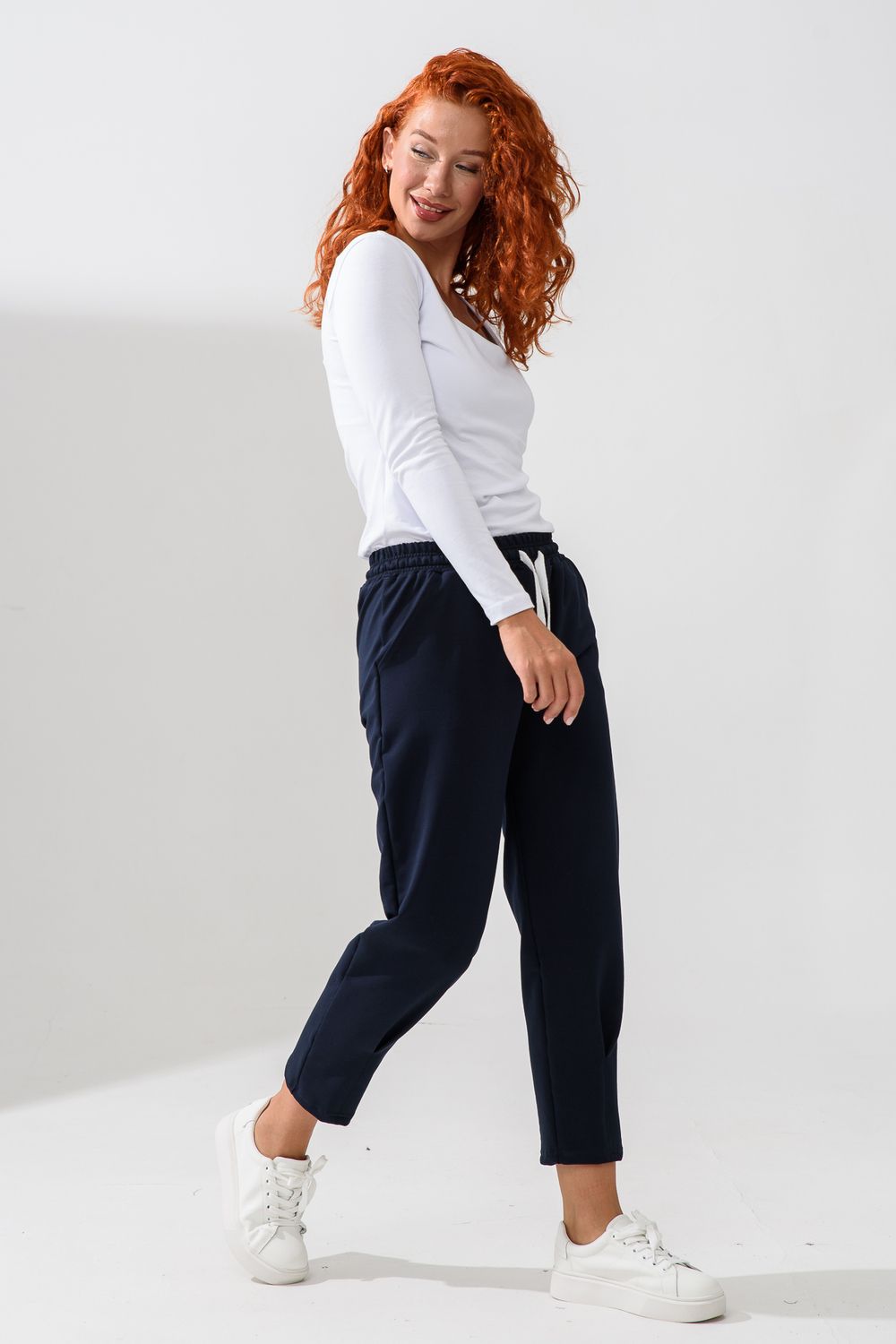 67166/1О Брюки женские - черный