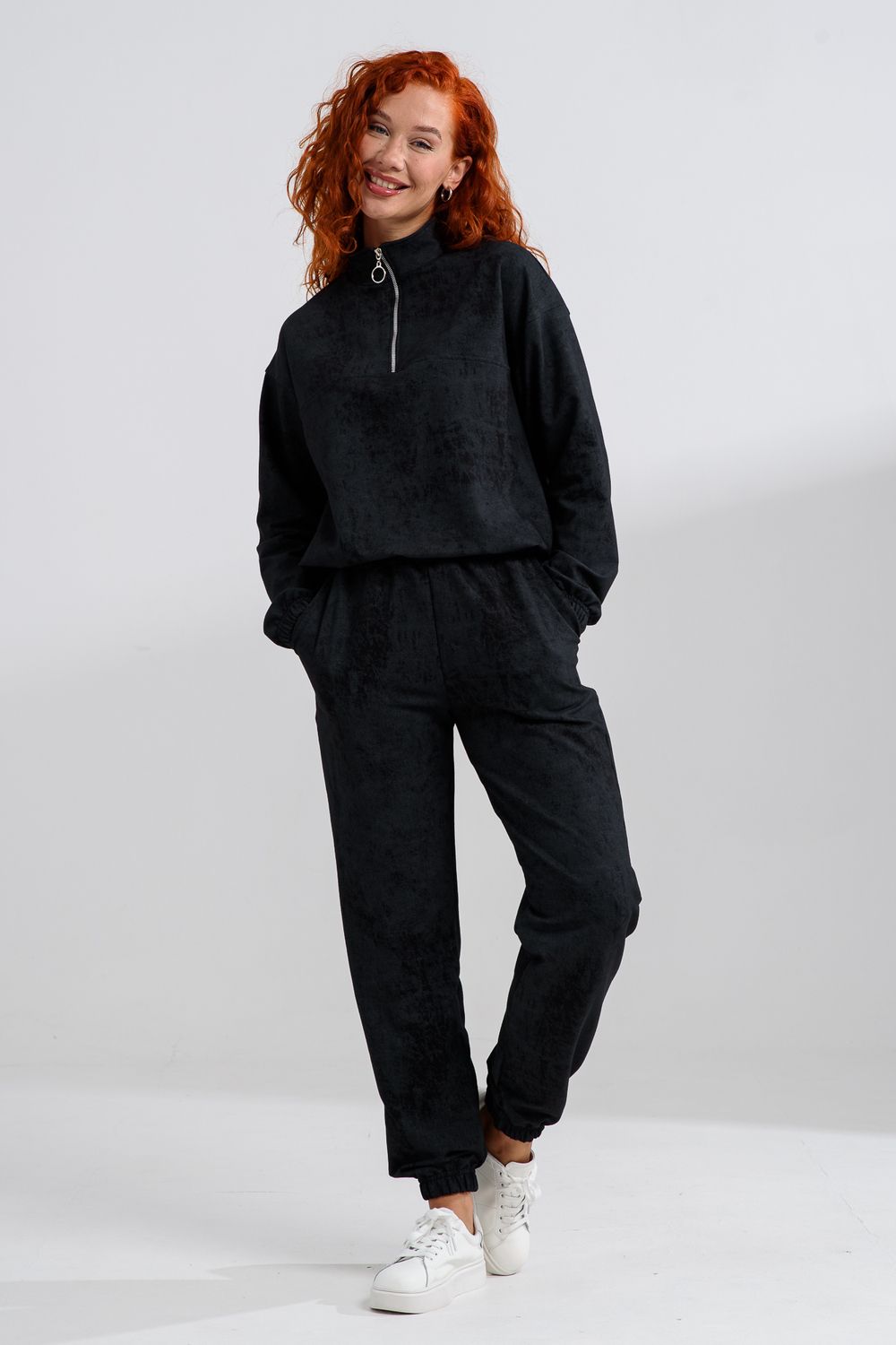 7481 костюм женский - винтаж серый