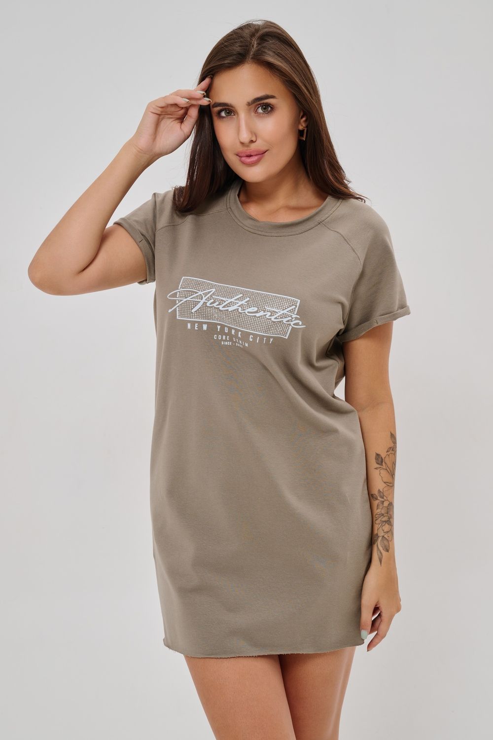 Туника женская 88541 - бежевый