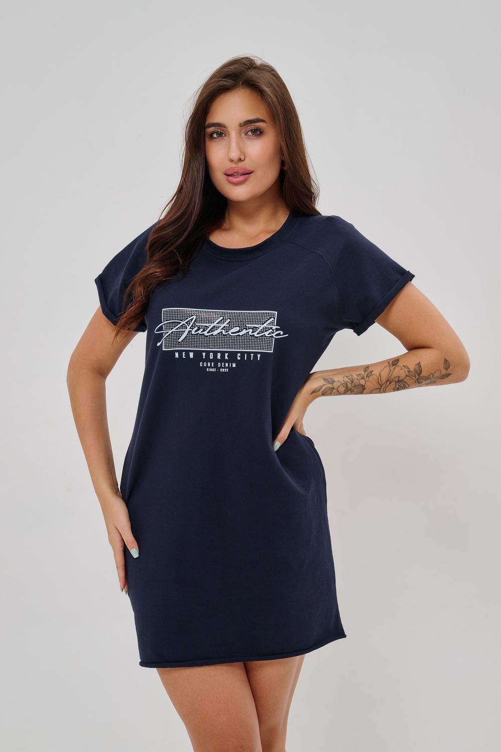 Туника женская 88541 - синий