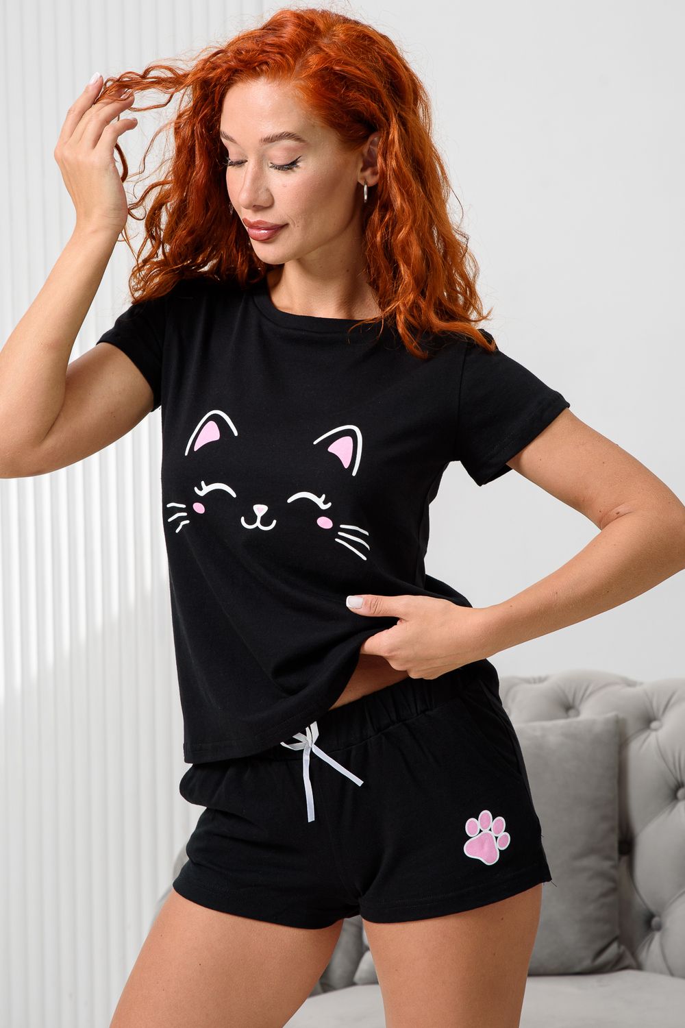 Пижама женская 14484 - черный