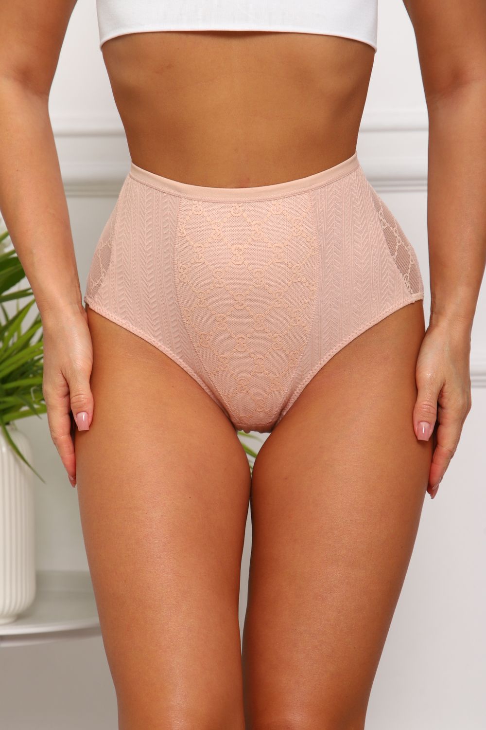 Трусы 64868 - бежевый