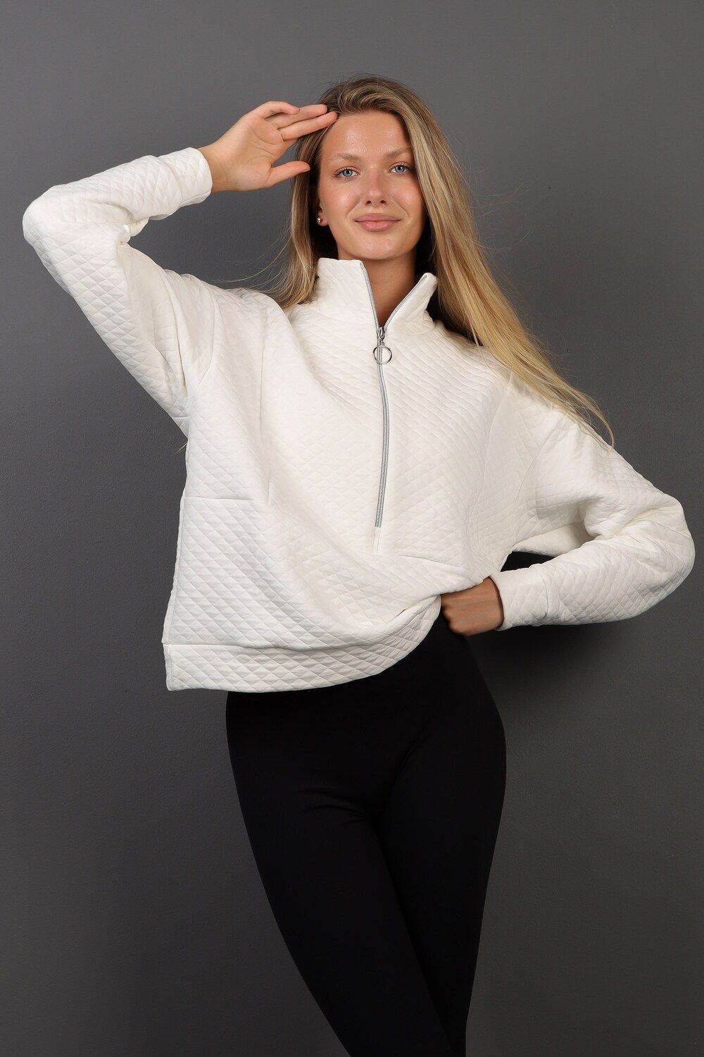 Толстовка женская ТЖК01 - молочный