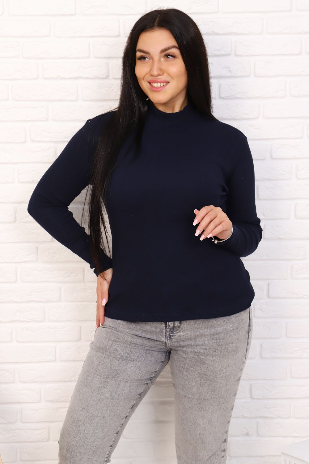 Водолазка Перспектива - темно-синий