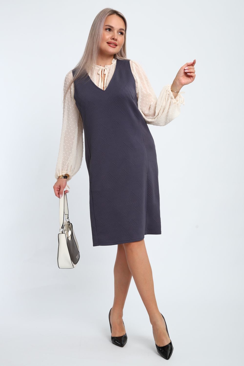 Сарафан 32739 - графит