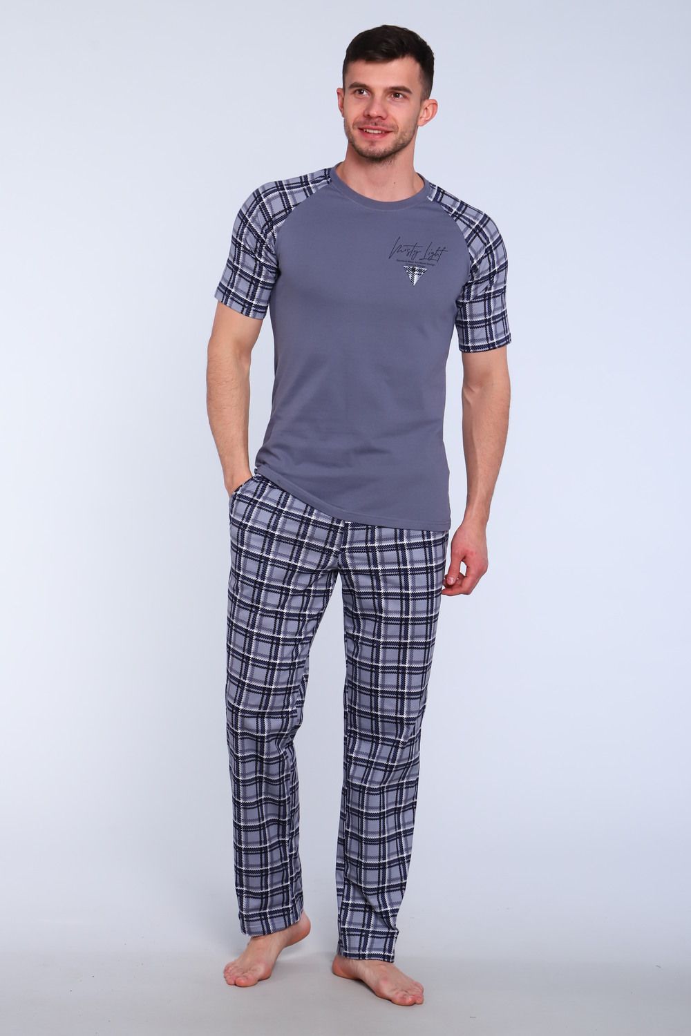 Костюм мужской 062 - серый