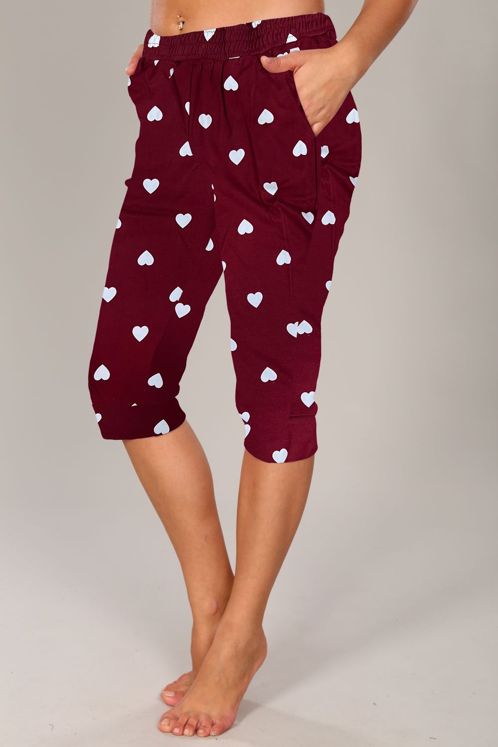 Бриджи женские 5 - красный