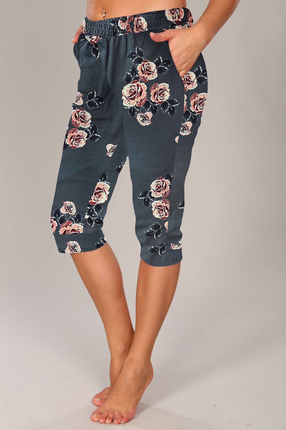 Бриджи женские 5 - темно серый