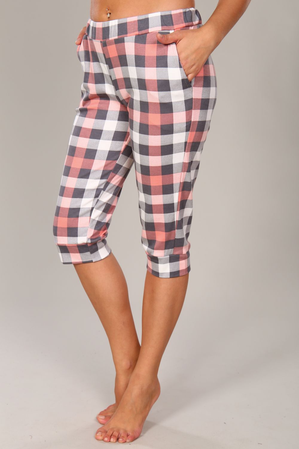 Бриджи женские 5 - темно-розовый