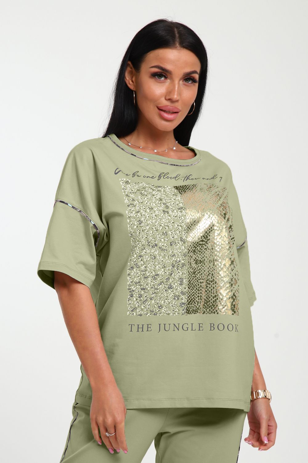 Футболка женская 238 - светло-зеленый