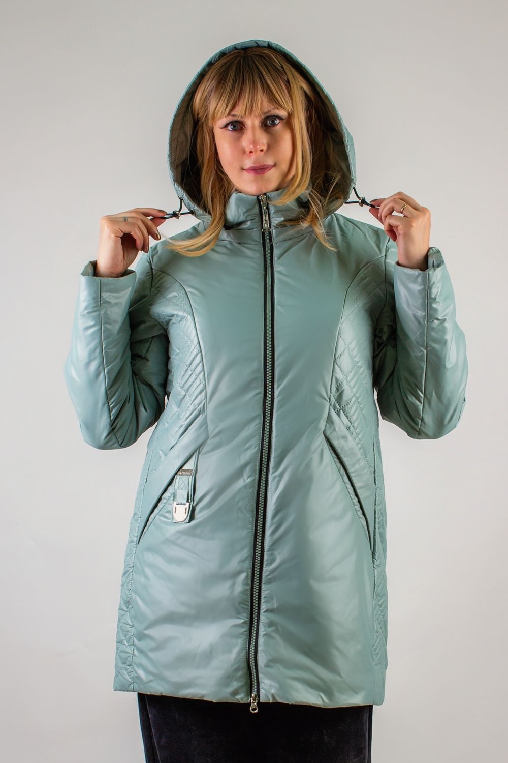Демисезонная куртка Лайт, арт.2298 - бирюза