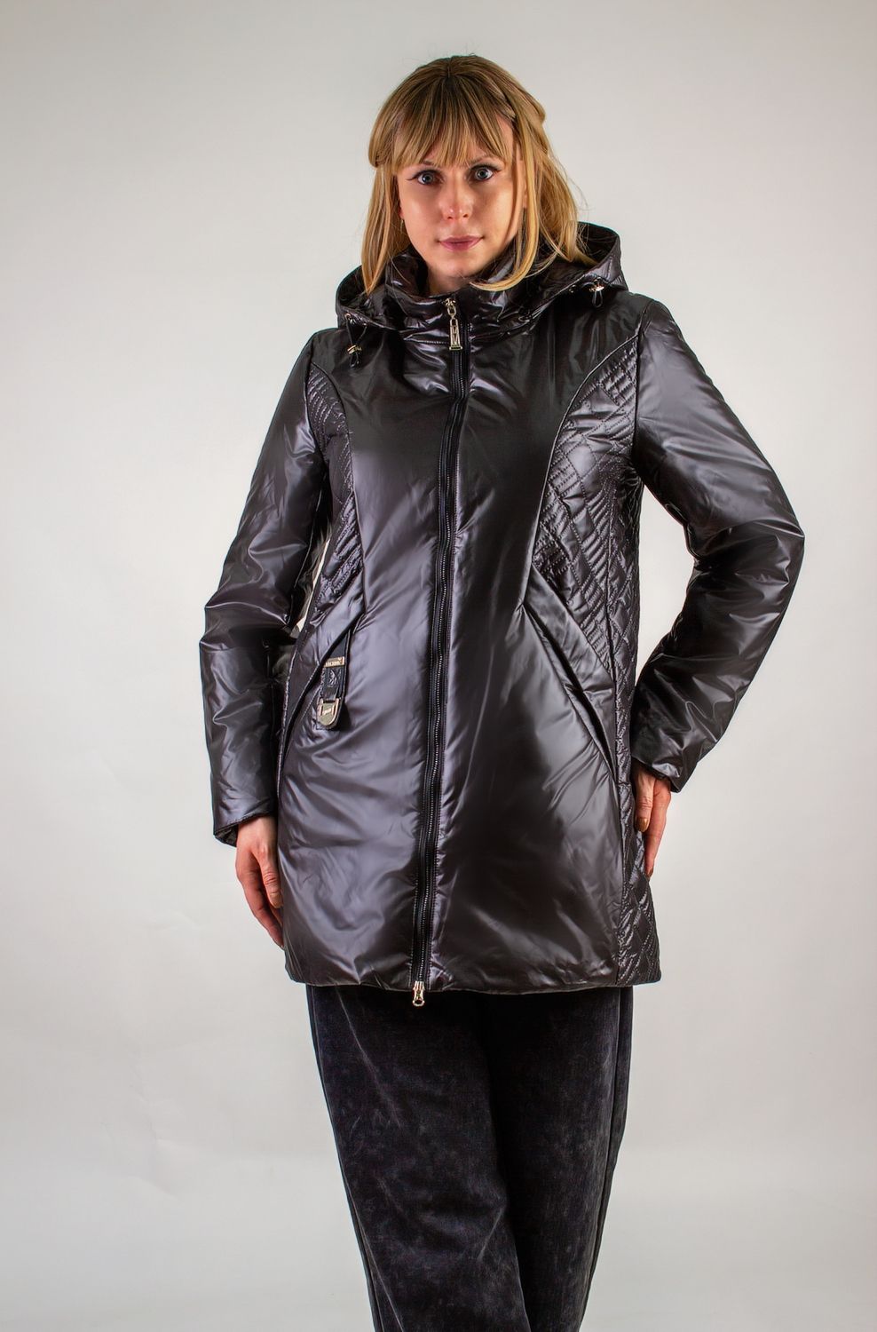 Демисезонная куртка Лайт, арт.2298 - черный