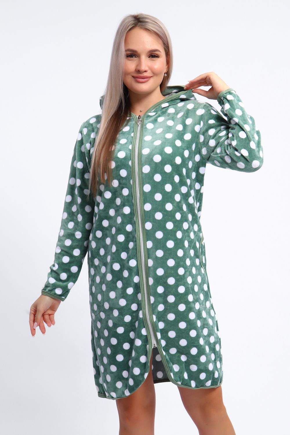 Халат 11 - светло-зеленый