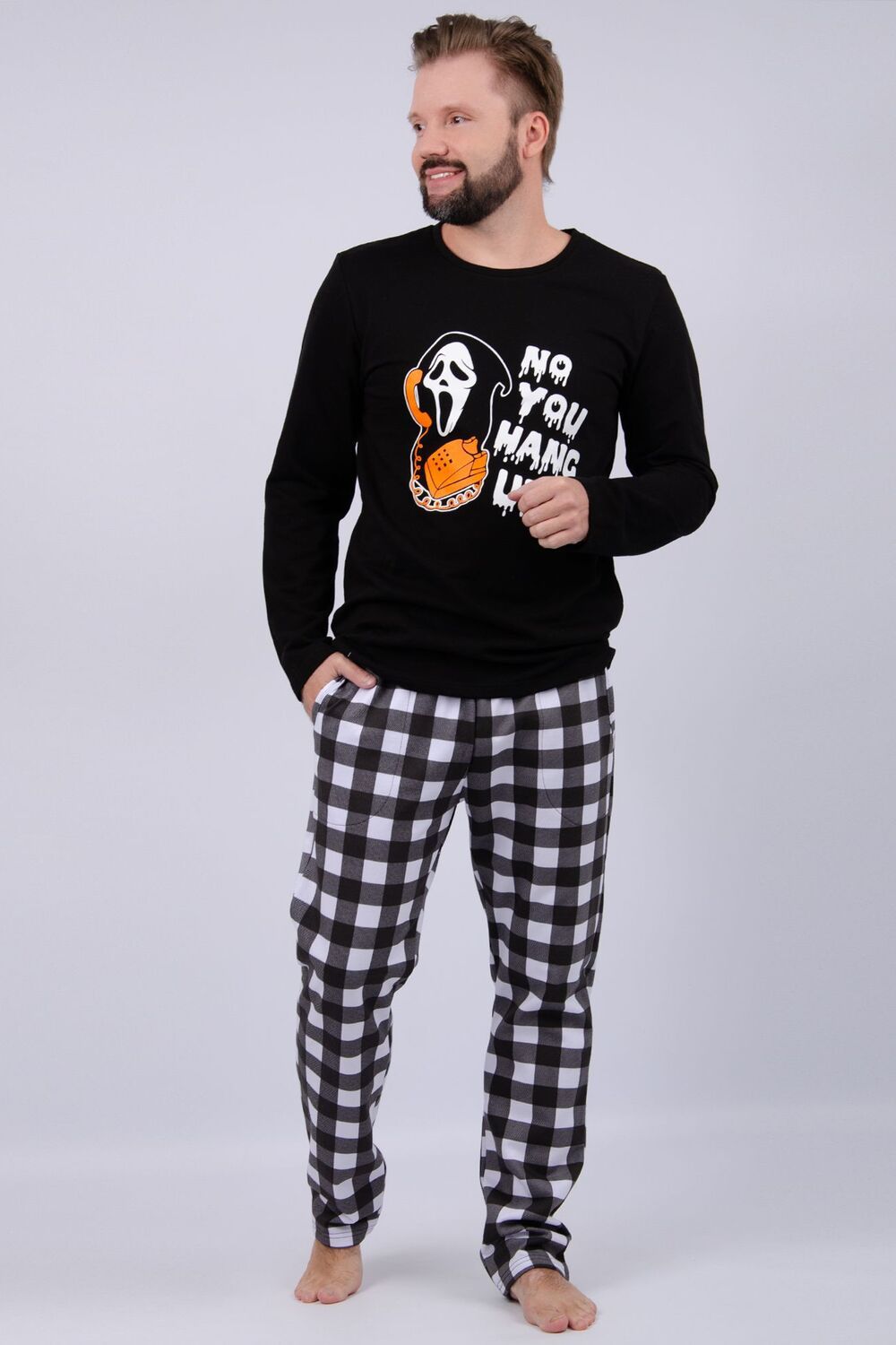 Пижама Ужастики 2 - черный