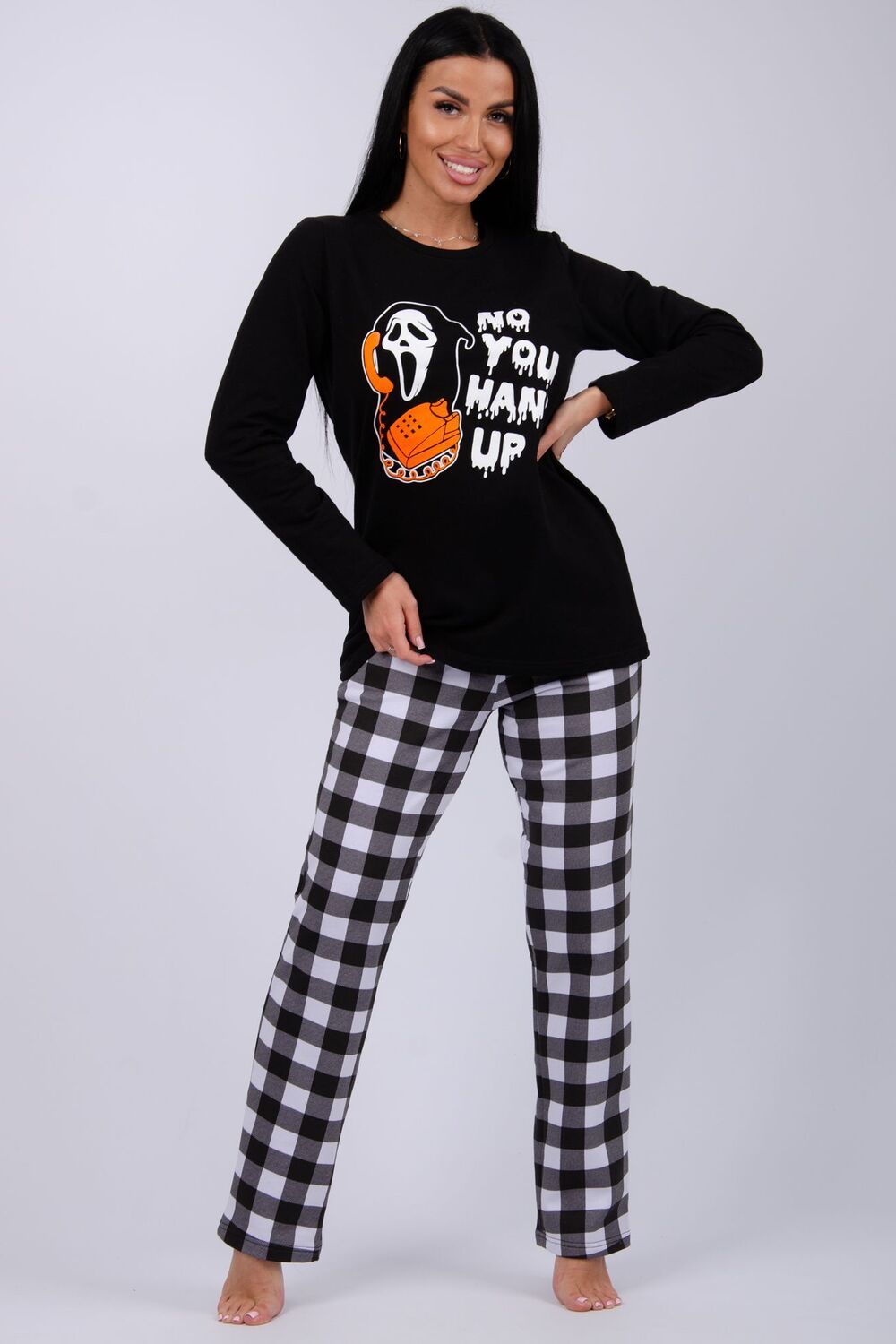 Пижама Ужастики 1 - черный