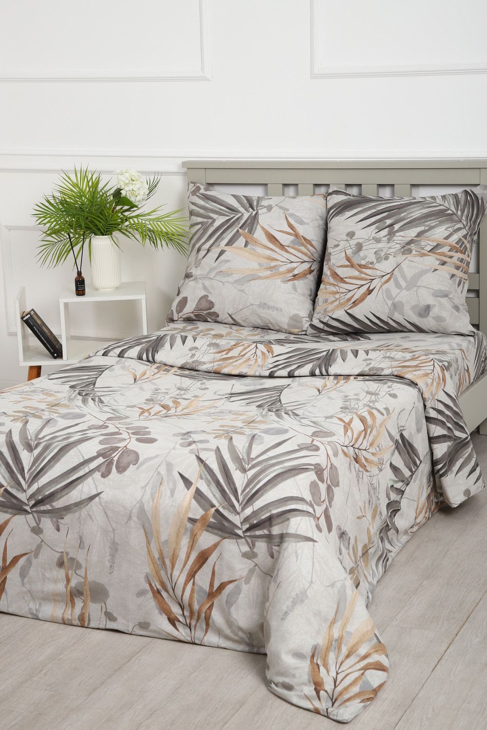 Постельное белье с принтом Ветка пальмы бязь