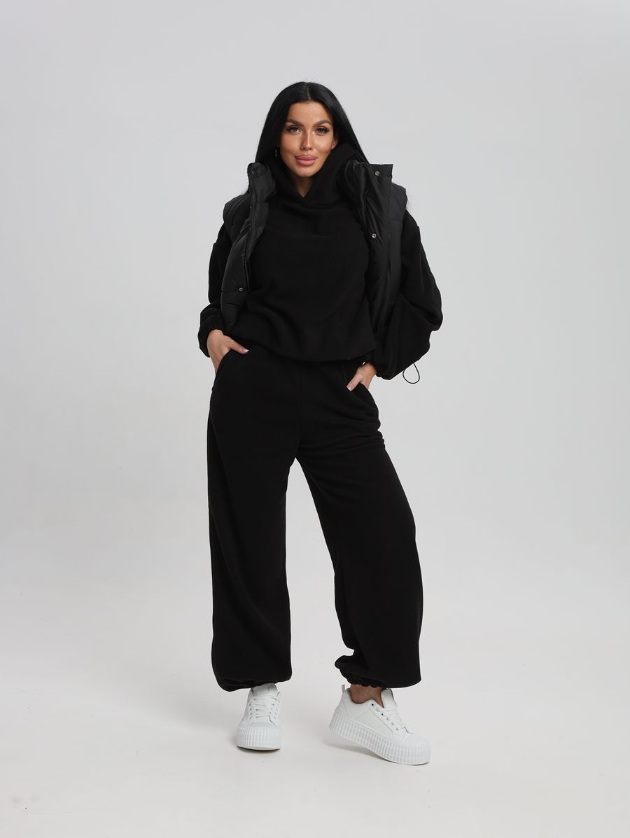 Костюм флисовый 20687 - черный