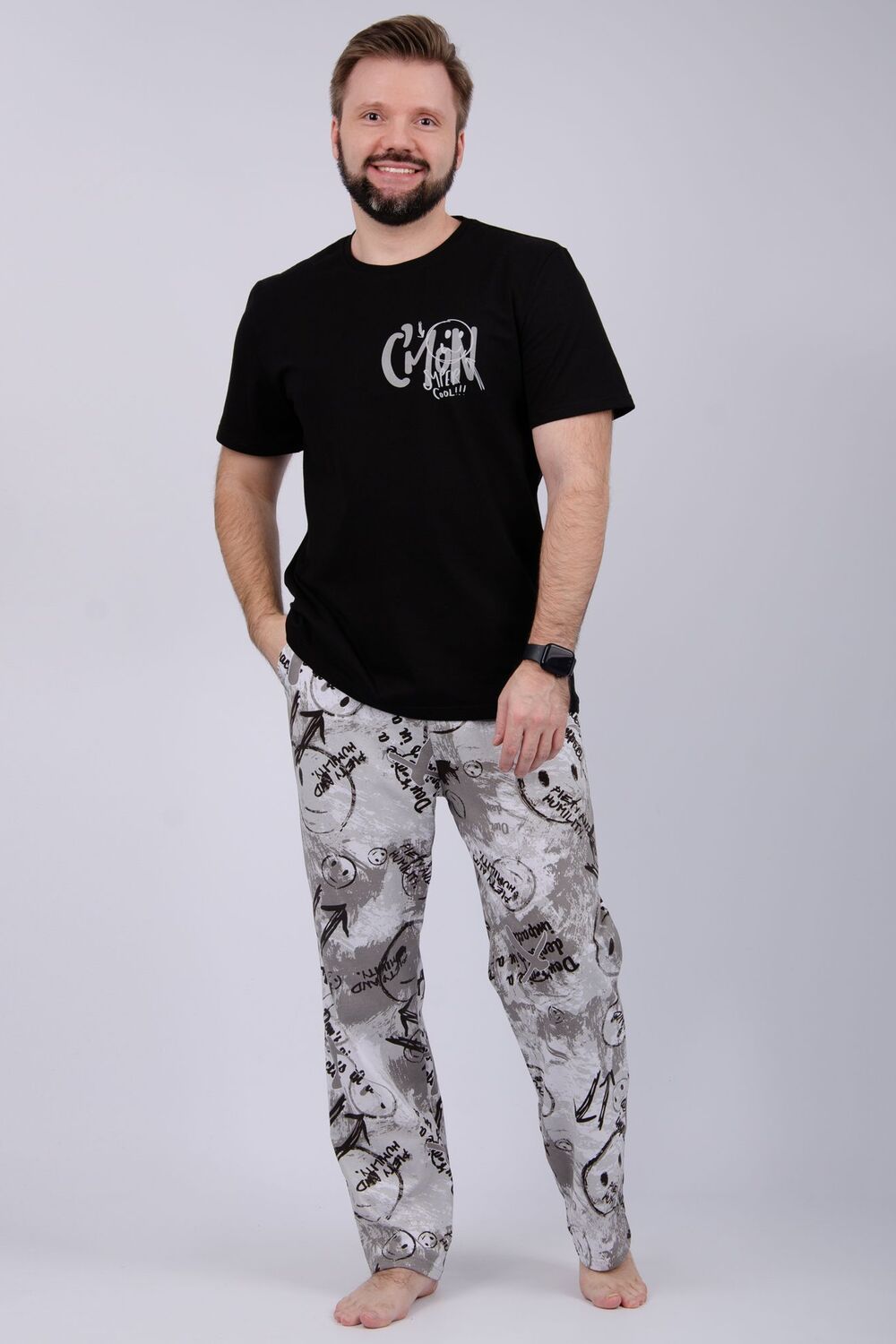 Пижама Неро - черный