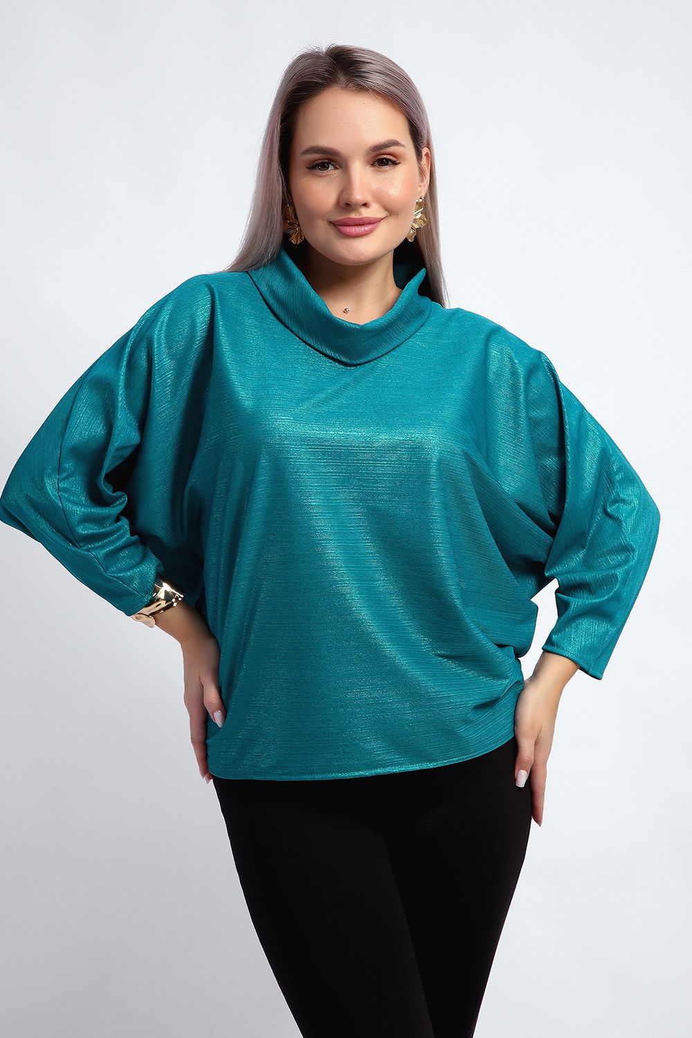 Блузка 32738 - изумруд